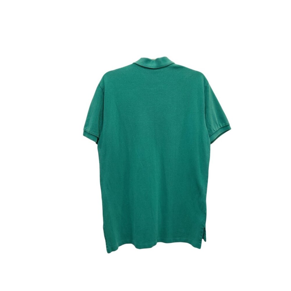 Polo Ralph Lauren Short Sleeve Polo Shirt Men's Med Green Performance Pullover - Picture 2 of 10